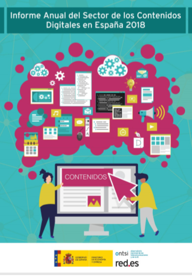 DISPONIBLE EL INFORME ANUAL 2018 CONTENIDOS DIGITALES