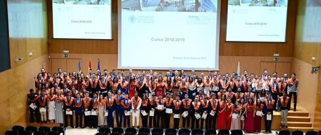 EL COGITCV PARTICIPA EN LA CEREMONIA DE GRADUACIÓN DE LA ETSIT DE TELECOMUNICACIÓN DE LA UNIVERSITAT POLITÈCNICA DE VALÈNCIA