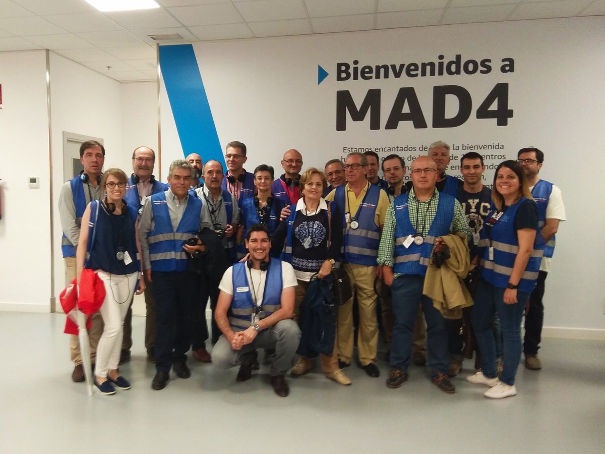Así fue nuestra visita al centro logístico de Amazon