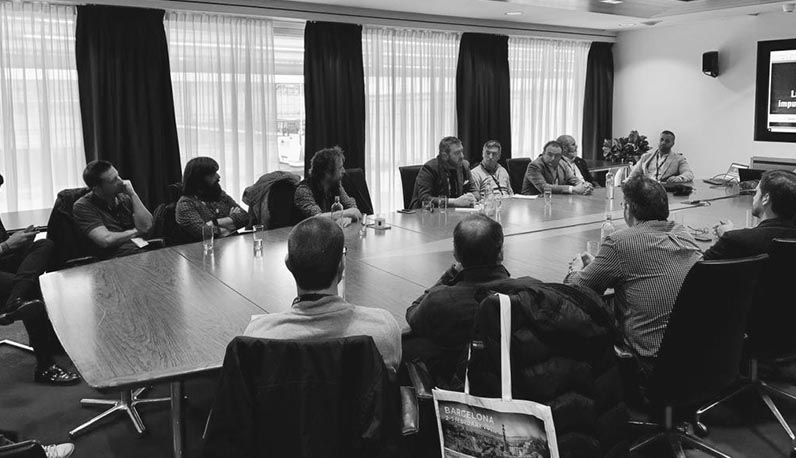 Juan Luis Cruz presenta las líneas de trabajo de COITT en ISE 2020