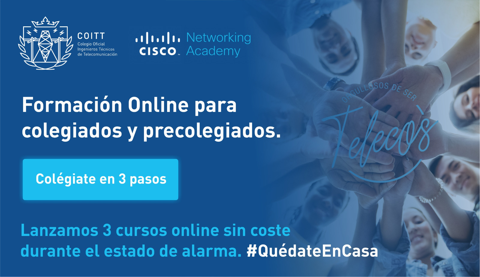 Conoce las ventajas de la formación online COITT- CISCO ACADEMY