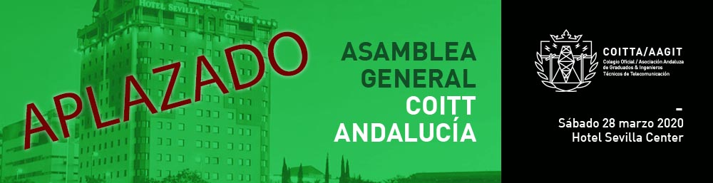Se aplaza la Asamblea Ordinaria COITTA/ AAGIT