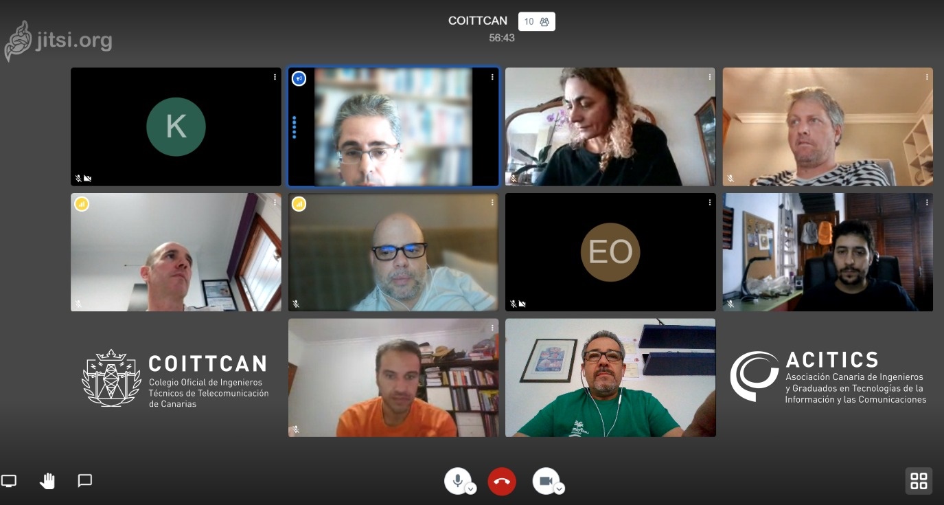 COITTCAN y ACITICS celebran sus reuniones de Juntas apoyándose en herramientas TIC