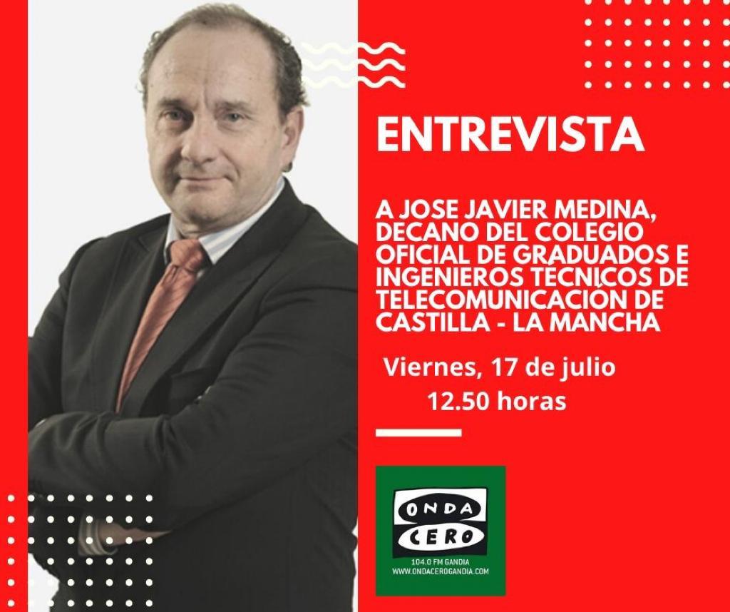 Entrevista al decano del COITTCLM en Onda Cero sobre los grados en ingeniería