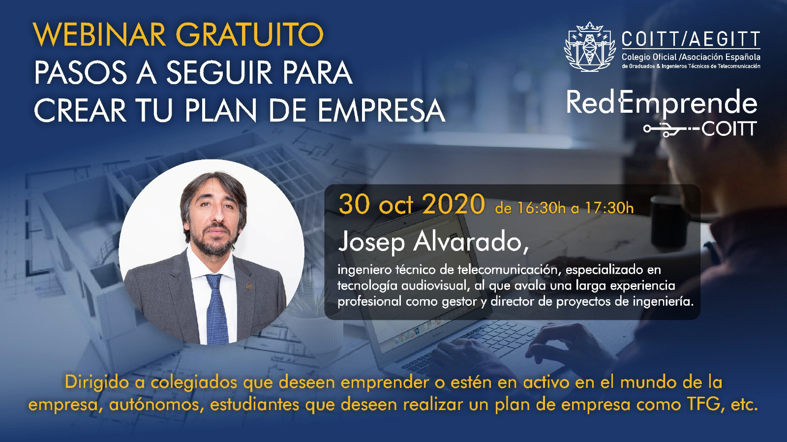 RED EMPRENDE Y EMPRESAS CELEBRA UN WEBINAR PARA EMPRENDEDORES