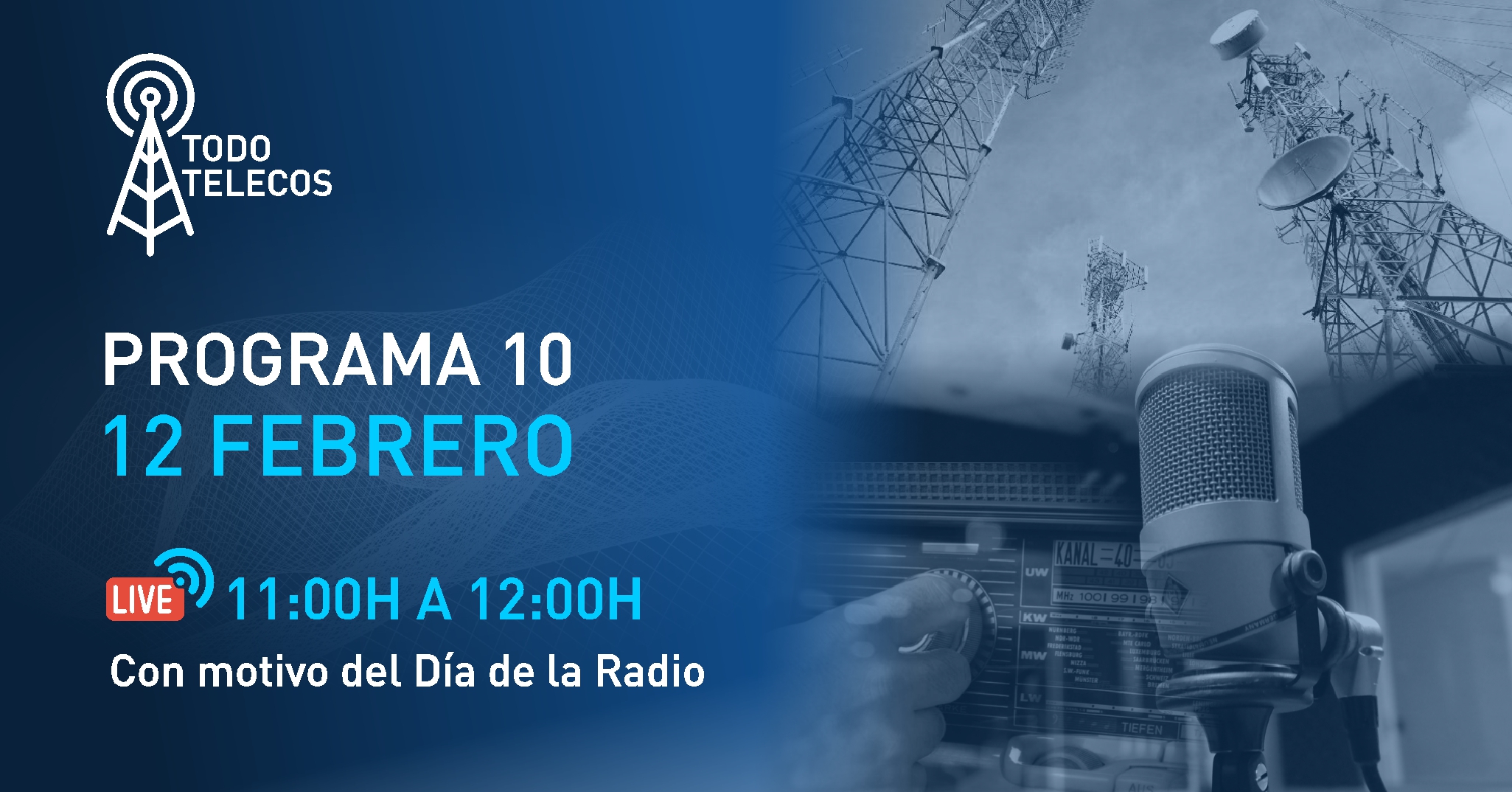 Vuelve «TODOTELECOS» con un programa especial dedicado a la radio