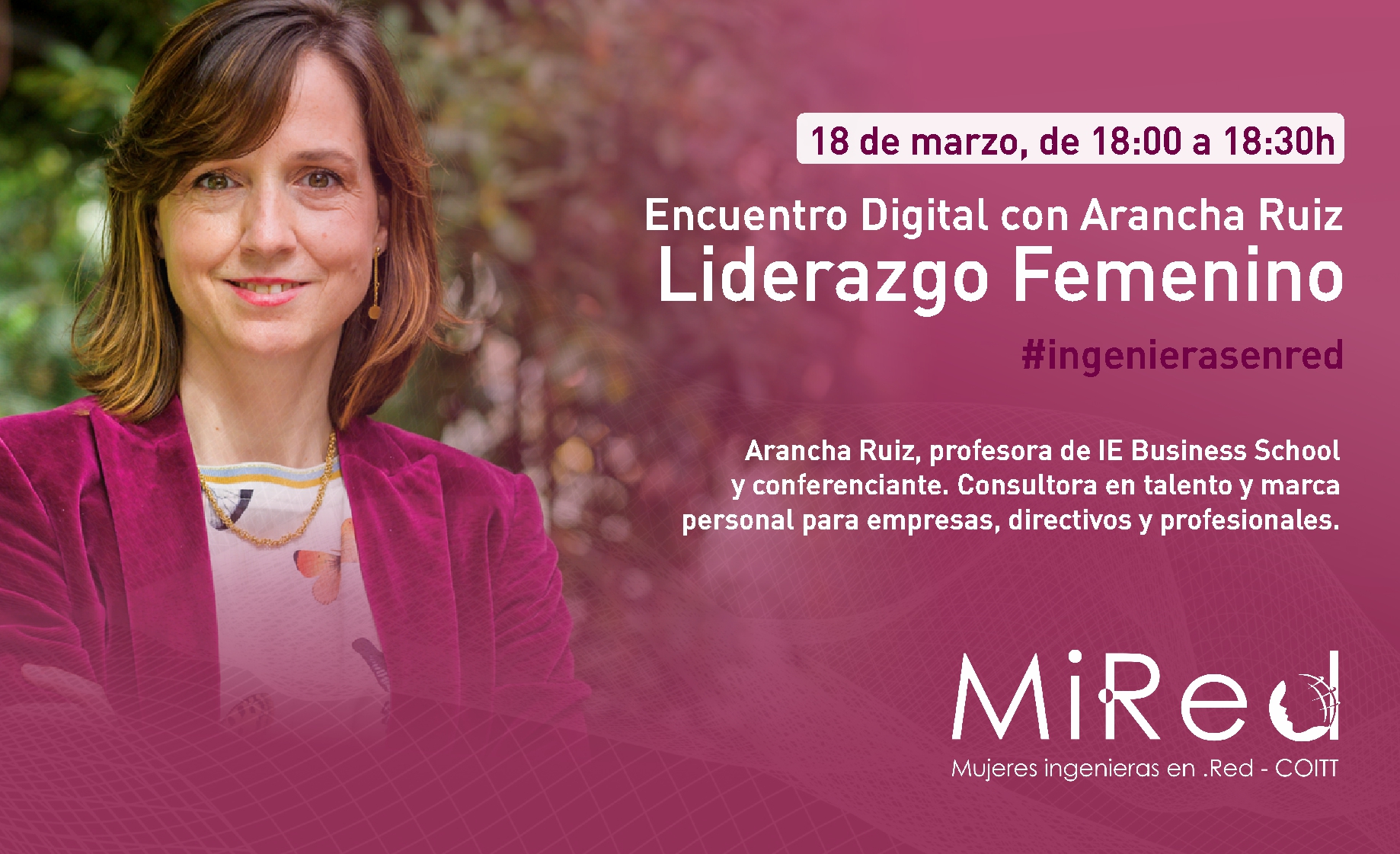 No te pierdas el Encuentro Digital sobre «Liderazgo Femenino» organizado por Mi.Red