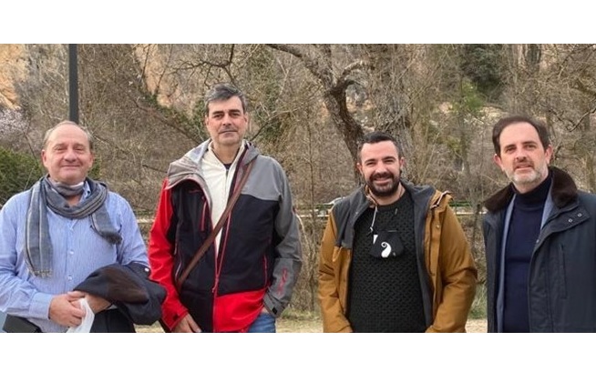 Encuentro del COITTCM con el nuevo vicerrector del campus de Cuenca de la UCLM
