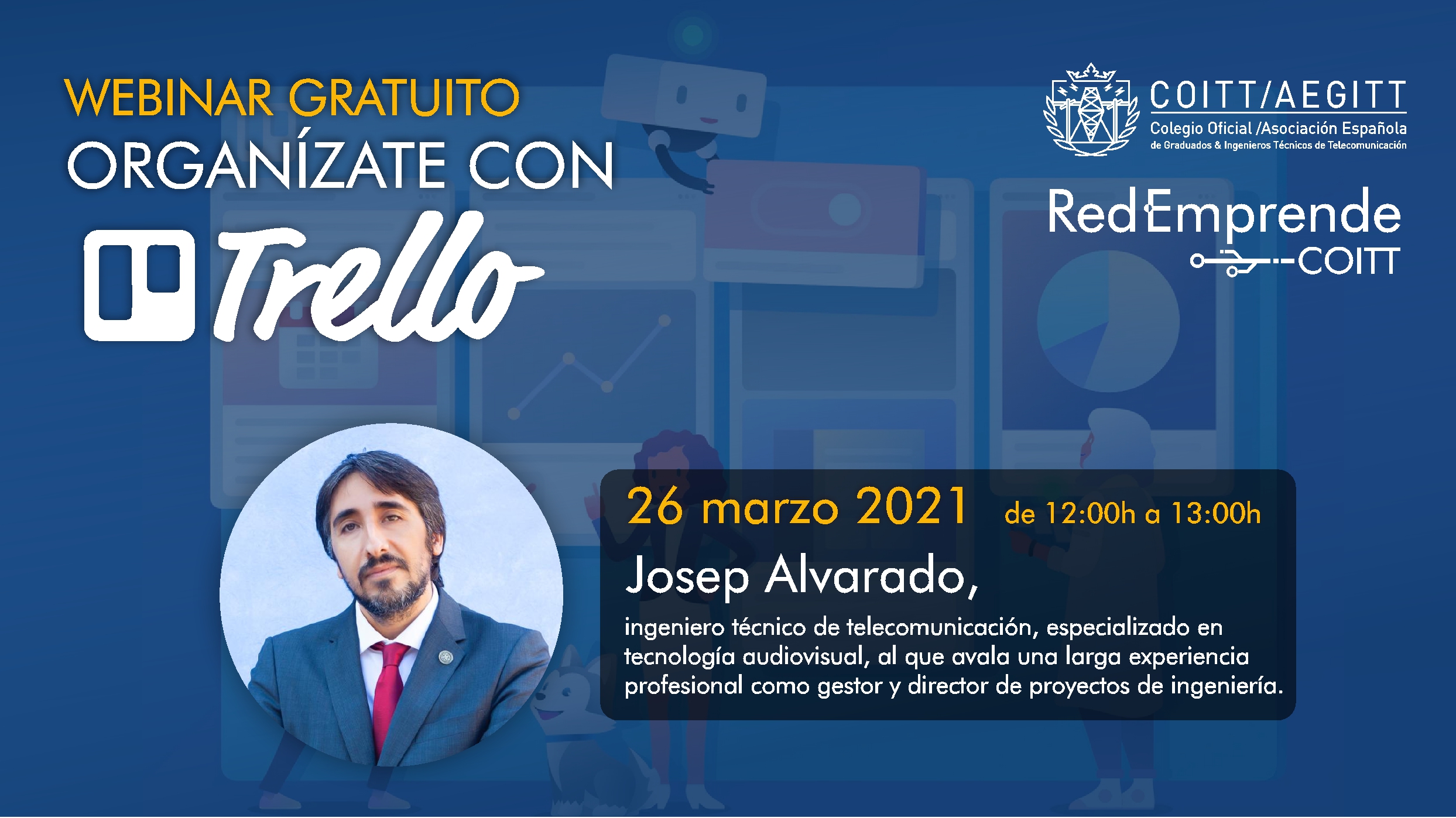 Webinar: “Organízate con Trello”