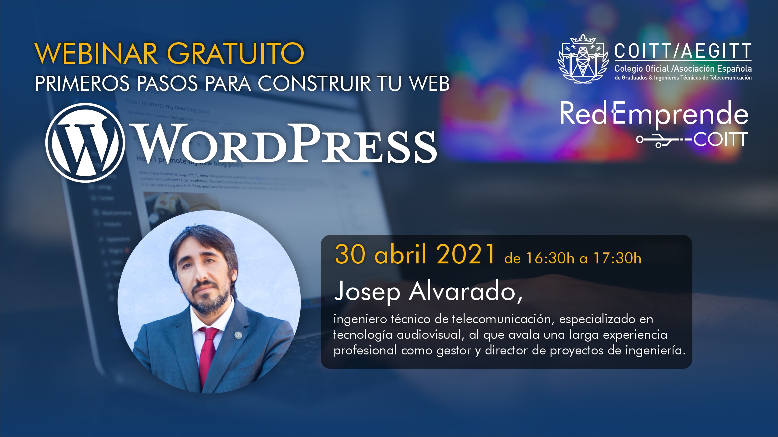 Webinar: «Primeros pasos para construir tu web»