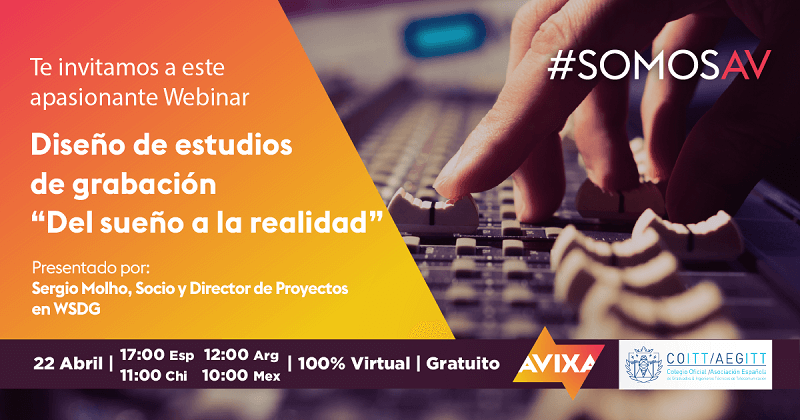 Nuevo convenio del COITT con AVIXA para poner en valor el sector audiovisual