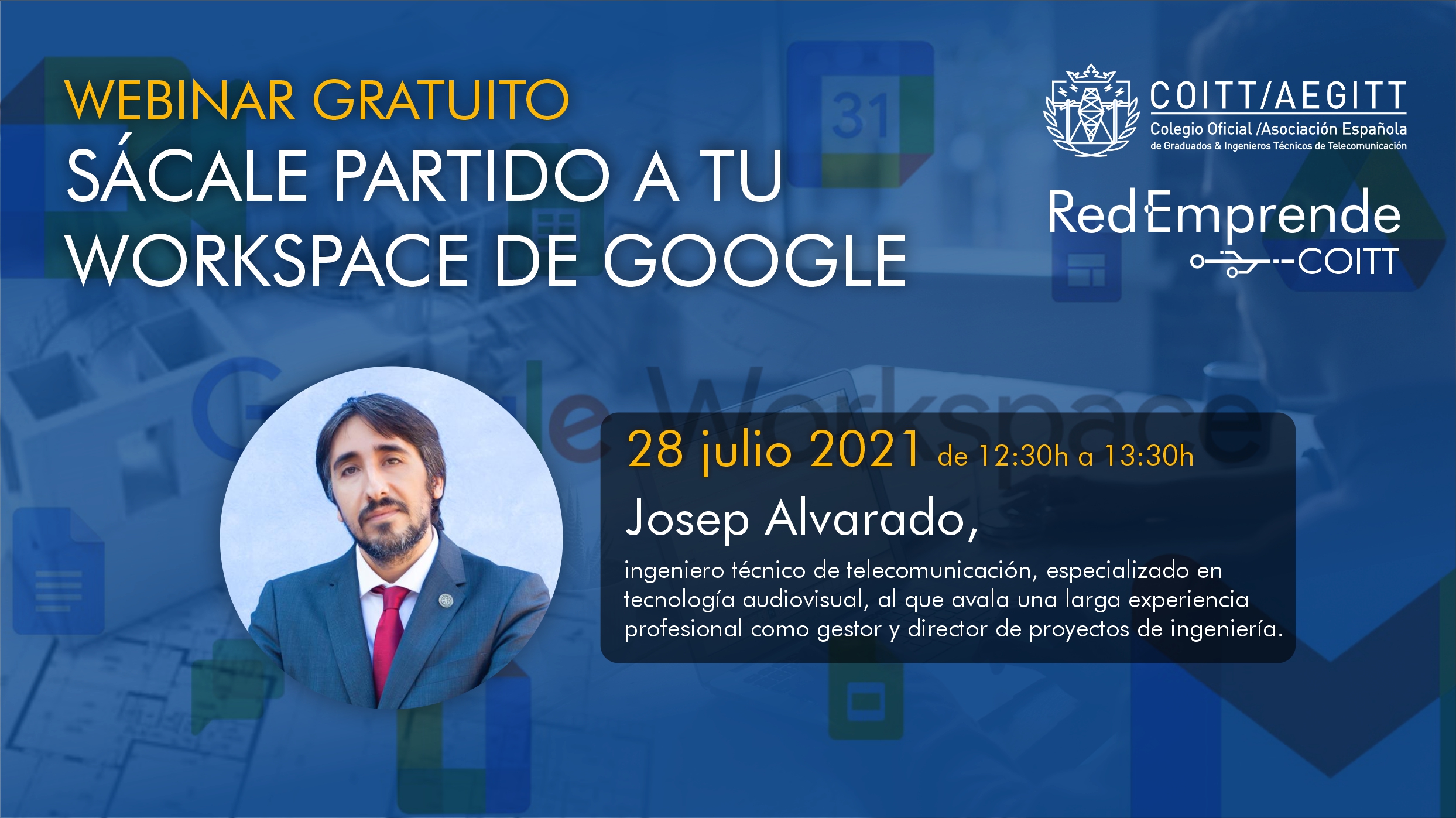 Webinar “Sácale partido a tu workspace de Google”