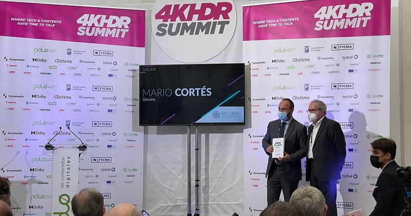 El COITT-AEGITT socio colaborador del 4KHDR Summit en Málaga