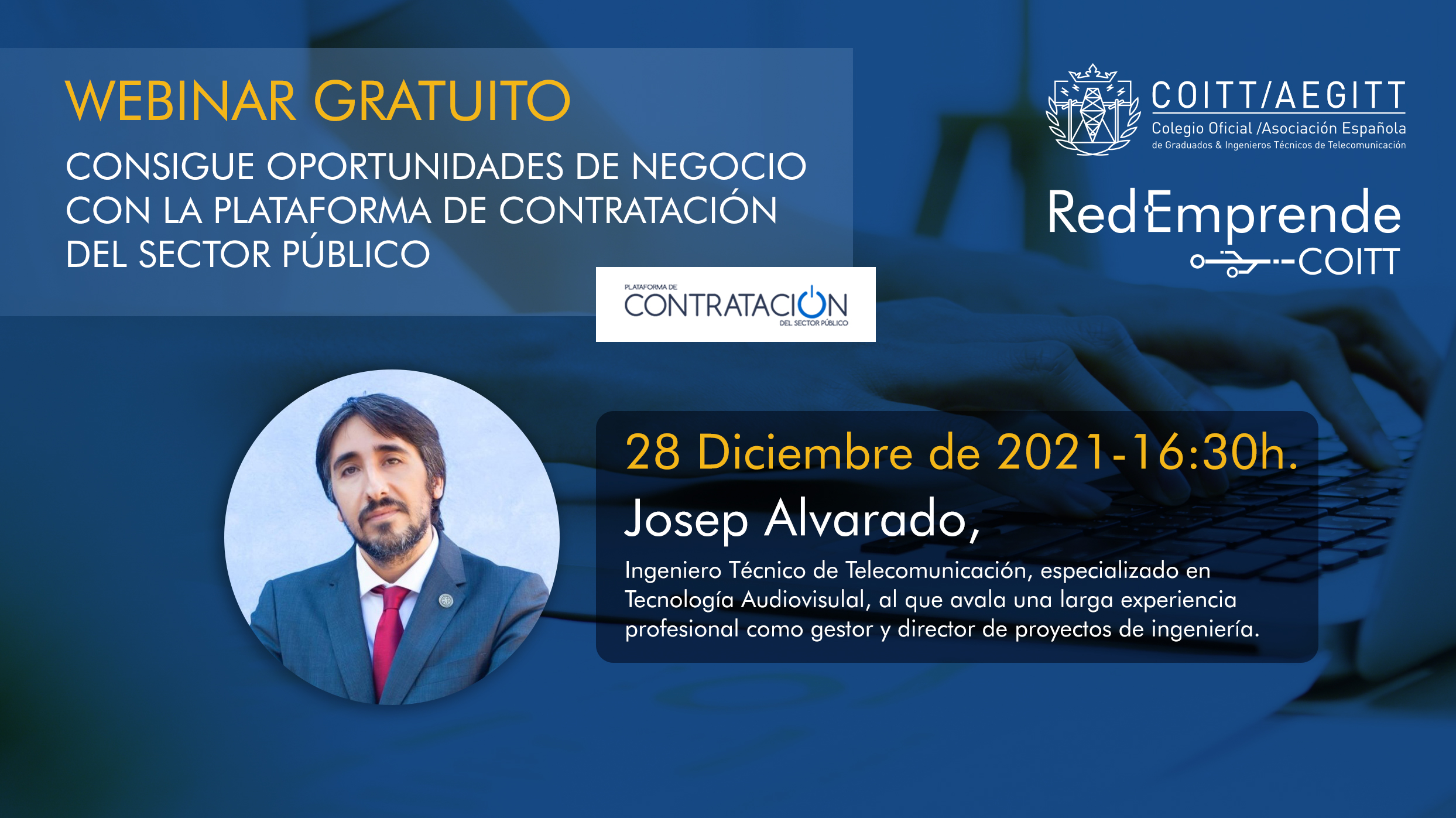 Webinar «Consigue oportunidades de negocio con la plataforma de contratación del sector público»
