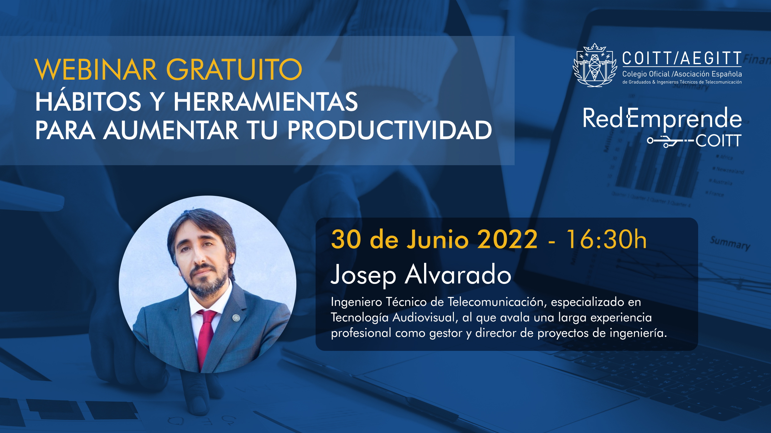 Webinar: Hábitos y herramientas para aumentar tu productividad