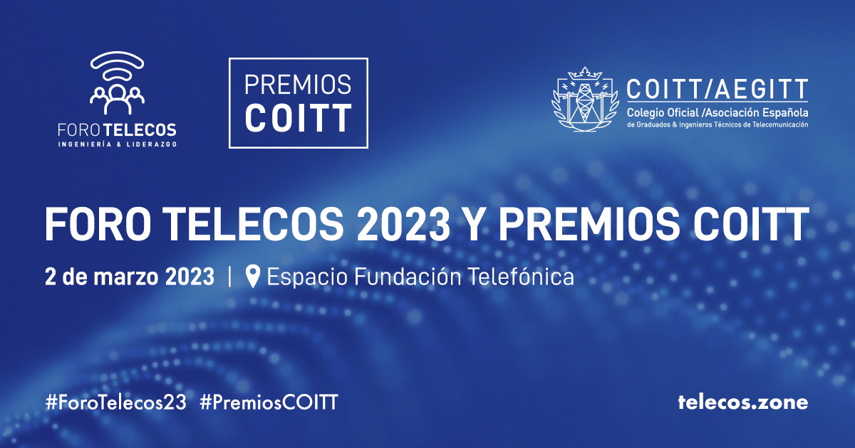 El próximo 2 de marzo, nueva edición de Forotelecos y Premios COITT