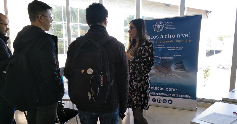 Nueva jornada en la UPM-Campus Sur para promover la colegiación y los servicios de COITT/AEGITT