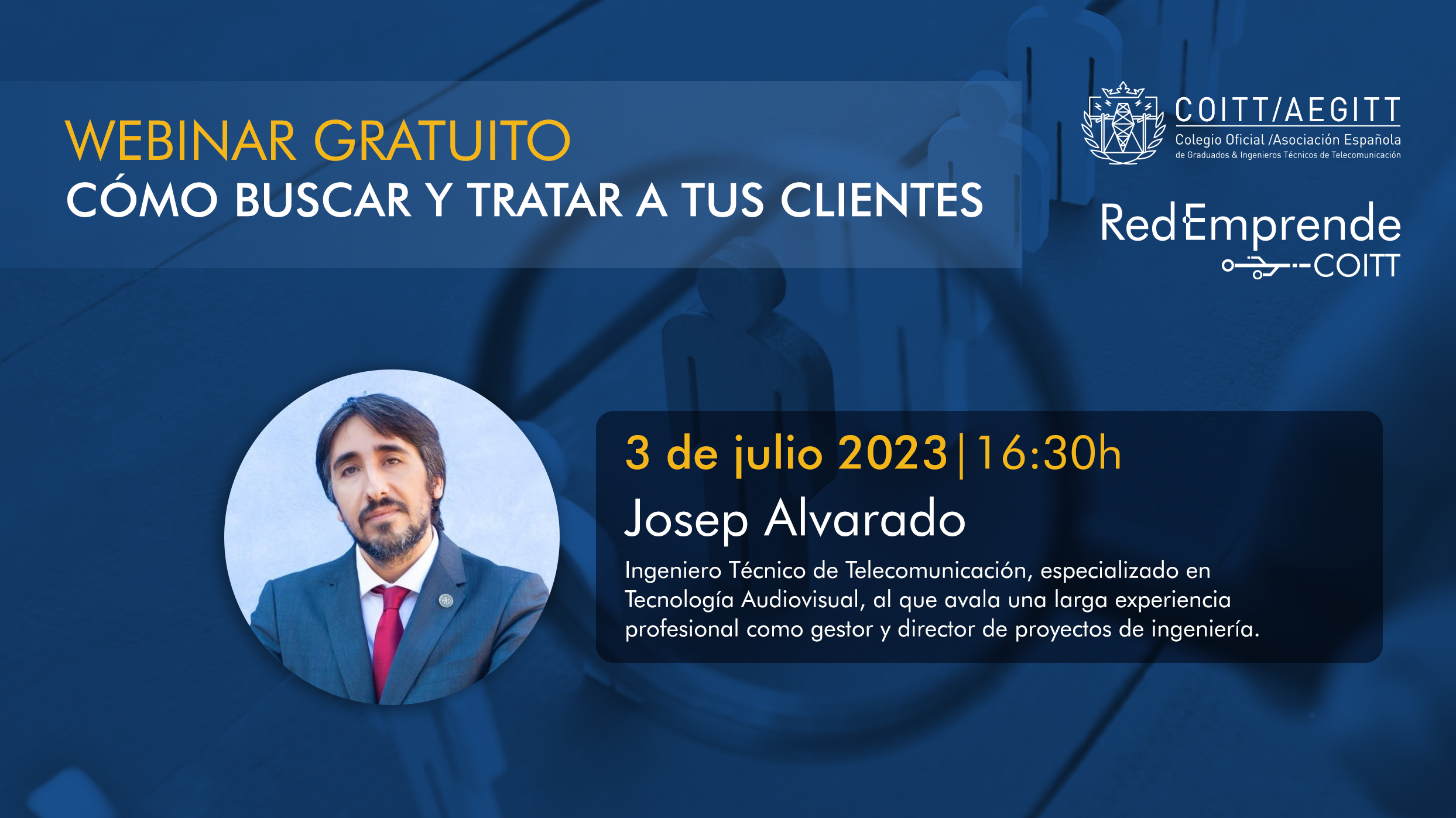 Webinar Red Emprende: Cómo buscar y tratar a tus clientes