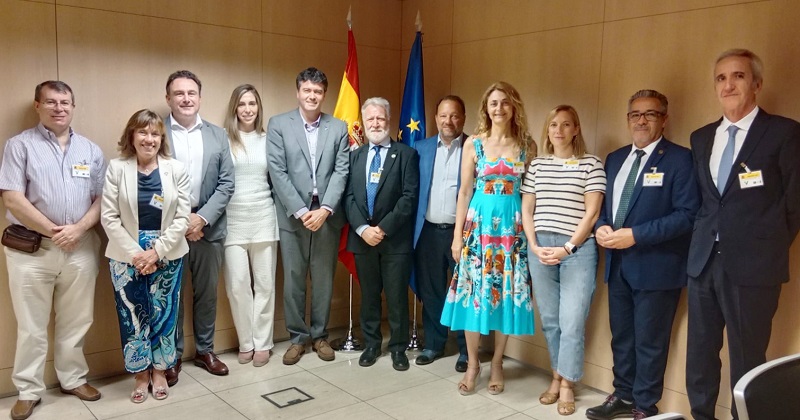 La junta del COITT/AEGITT se reúne con el secretario general de Telecomunicaciones Matías González Martín