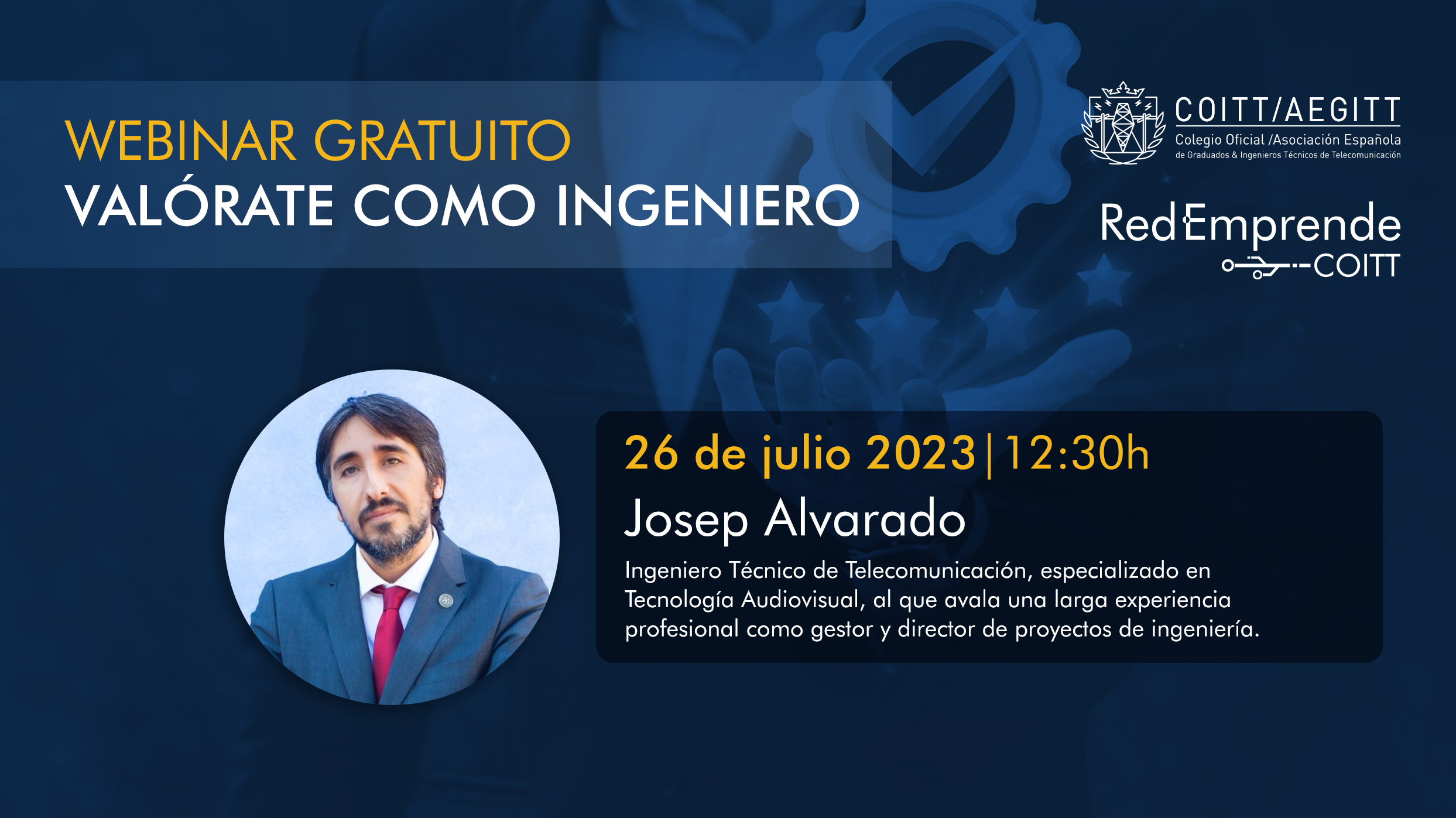 Webinar Red Emprende: Valórate como ingeniero