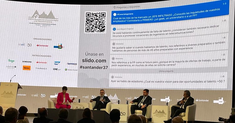 El COITT/AEGITT analiza la gestión del talento en las jornadas sobre Economía Digital de AMETIC