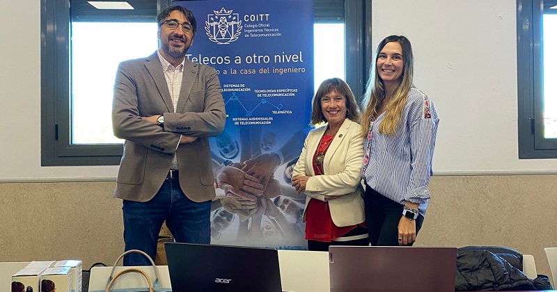 COITT/AEGITT en la Jornada de Salidas Profesionales en la Escuela de Ingeniería de Fuenlabrada