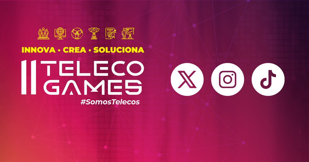 Las olimpiadas Teleco Games de COITT/AEGITT estrenan redes sociales ¡Síguenos!