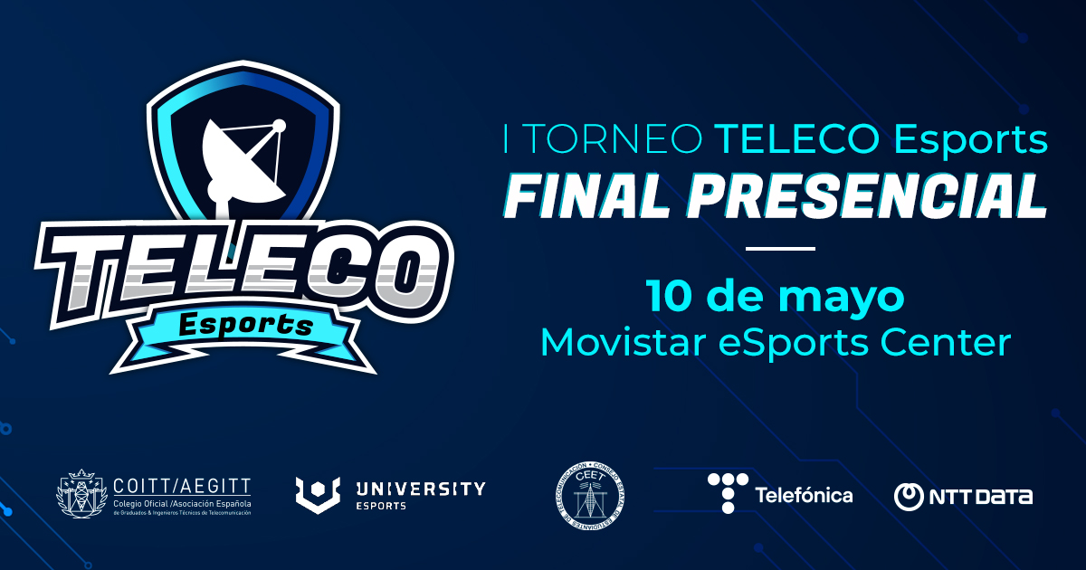 El I Torneo Teleco Esports celebrará su final el 10 de mayo en Madrid