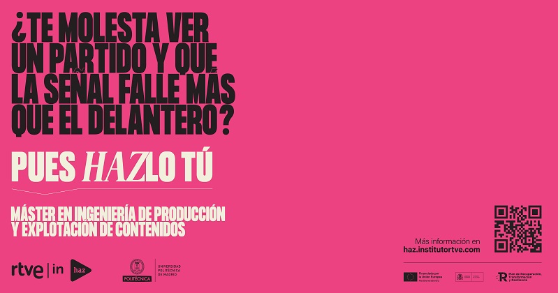 Webinar «Máster de Ingeniería de Producción y Explotación de Contenidos»