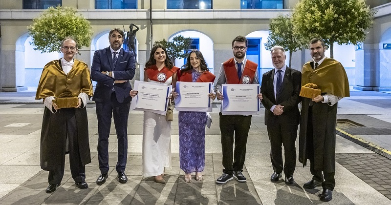 El COITT/AEGITT acompaña a los nuevos ingenieros en su acto de graduación en la UC3M