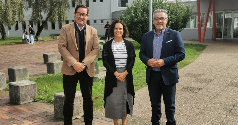 Reunión de COITT con la directora de la EPI de Gijón y compañeros en Asturias