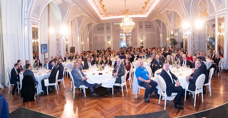 Cena de colegiados: un encuentro de convivencia entre territorios y varias generaciones de ingenieros