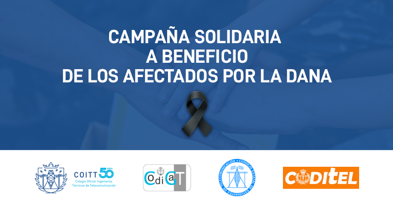 El COITT/AEGITT se suma a las acciones solidarias de ámbito universitario en apoyo a los afectados por la DANA