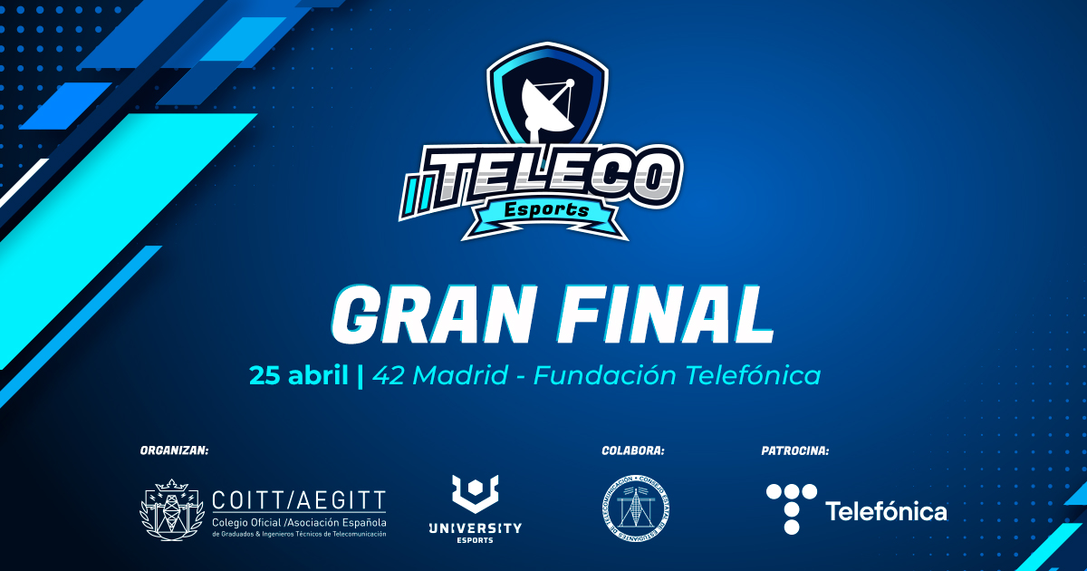 La final del II Torneo Teleco Esports se celebrará en Campus 42 Madrid de Fundación Telefónica