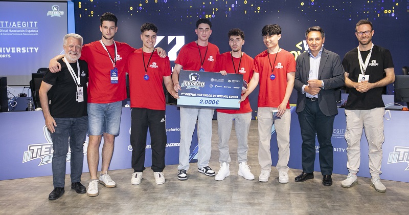 El II Torneo Teleco Esports promueve el talento joven y las oportunidades profesionales entre los estudiantes de Telecomunicaciones