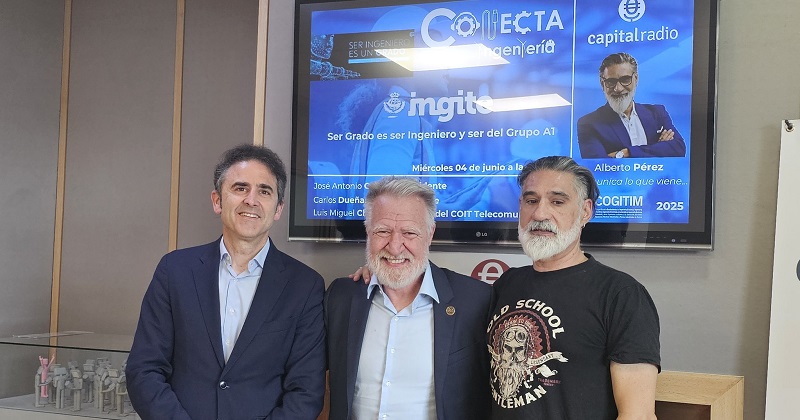 COITT defiende en Capital Radio el acceso de los ingenieros técnicos al Grupo A1: “Ser Grado es ser Ingeniero”