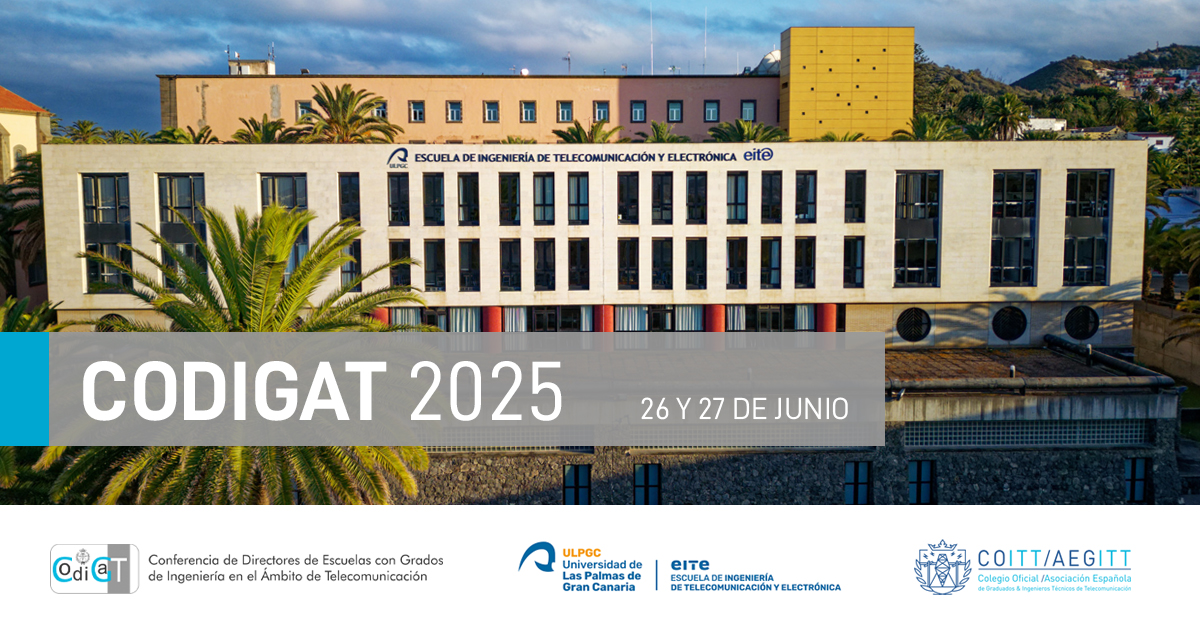 CODIGAT 2025 calienta motores: ya disponible el programa de la cita clave para el futuro de los estudios de telecomunicaciones