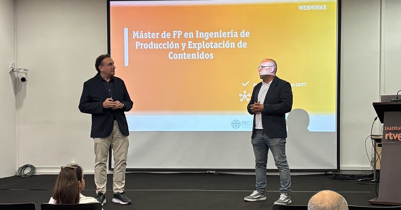 El COITT impulsa el talento joven con una inmersión profesional en el Instituto RTVE