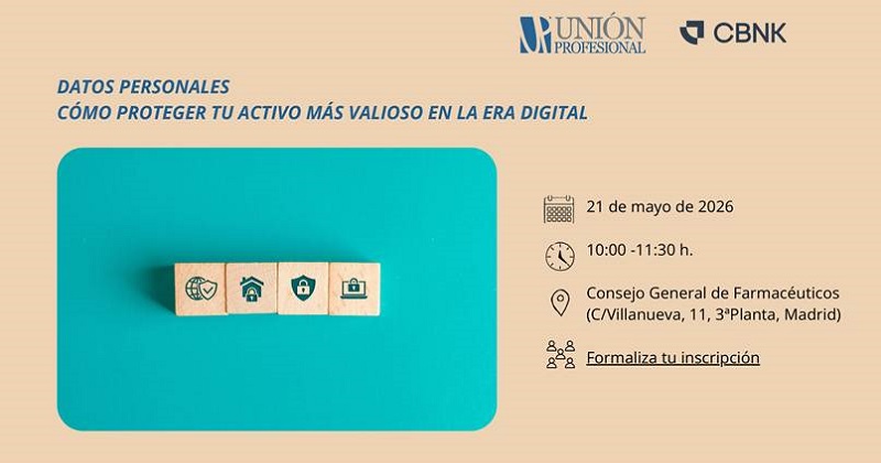 El COITT participa en la jornada de Unión Profesional y CBNK sobre protección de datos y ciberseguridad en la era digital