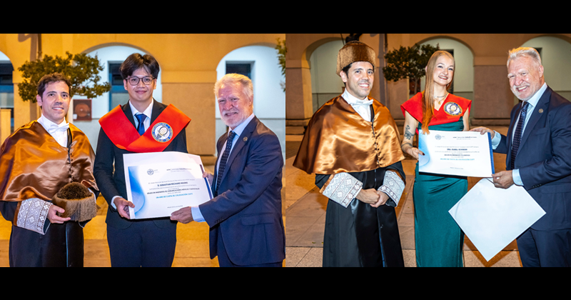 Universidad y profesión, unidas en la graduación de la nueva promoción de ingenieros de telecomunicación de la UC3M