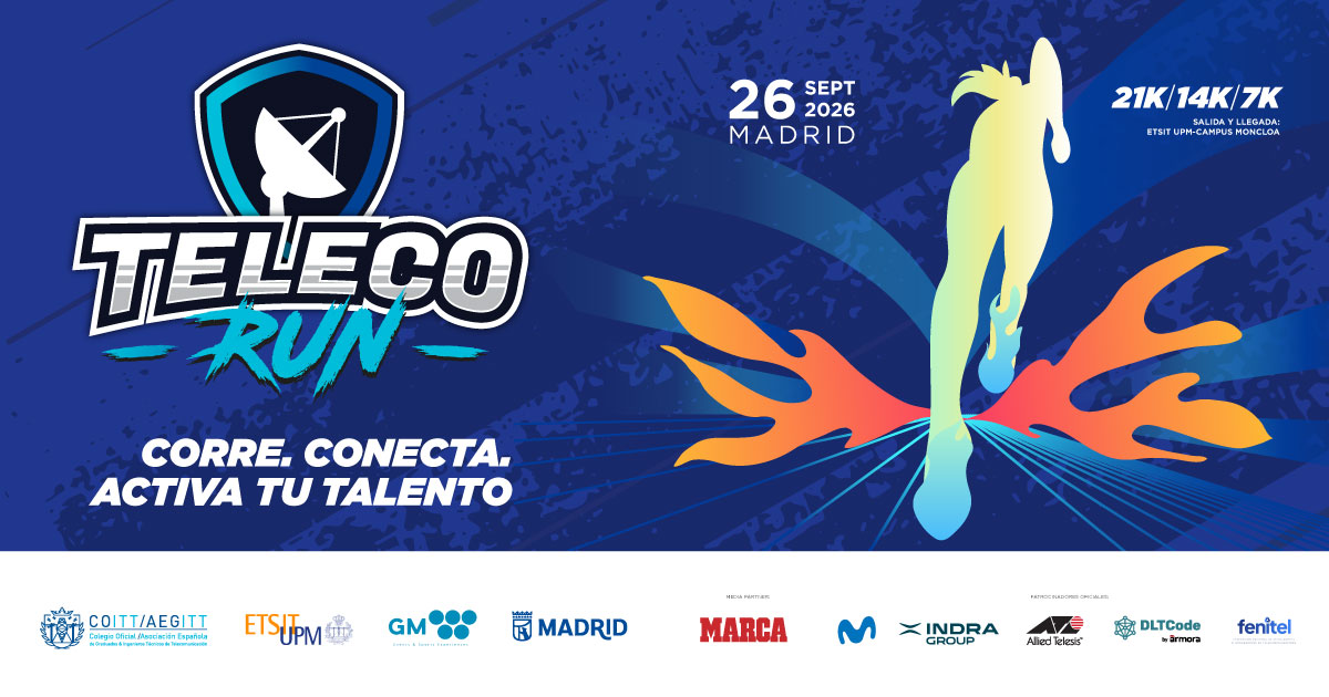 Abiertas las inscripciones para Teleco Run 2026: la carrera donde la ingeniería también se pone en marcha
