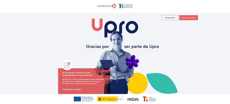 Los profesionales del COITT refuerzan sus competencias digitales a través del programa Upro