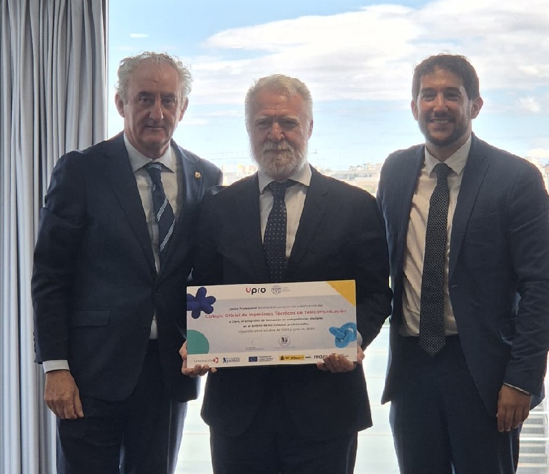 El COITT, reconocido por su compromiso con la capacitación digital de los profesionales