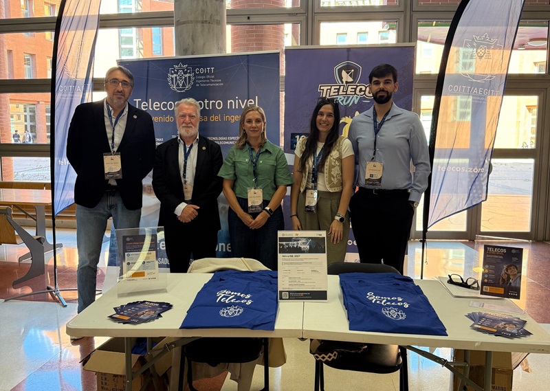 El COITT culmina con éxito su participación en ExpoTIC acercando la profesión a estudiantes de toda España