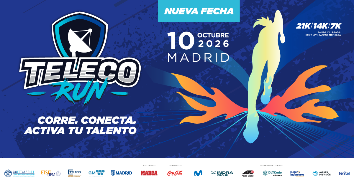 Teleco Run 2026 cambia de fecha y se celebrará el 10 de octubre