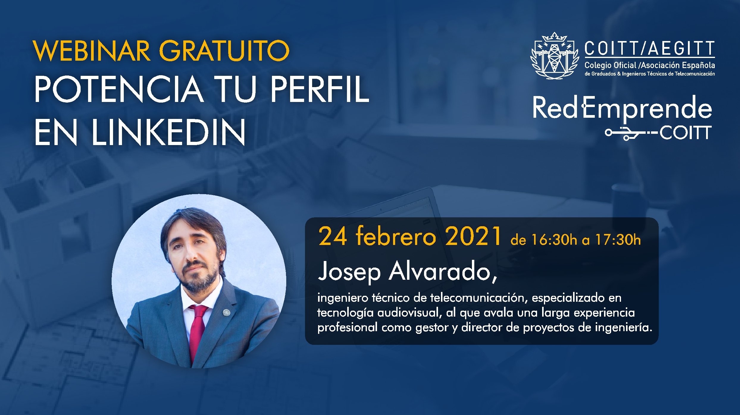 Webinar: Potencia tu perfil en Linkedin