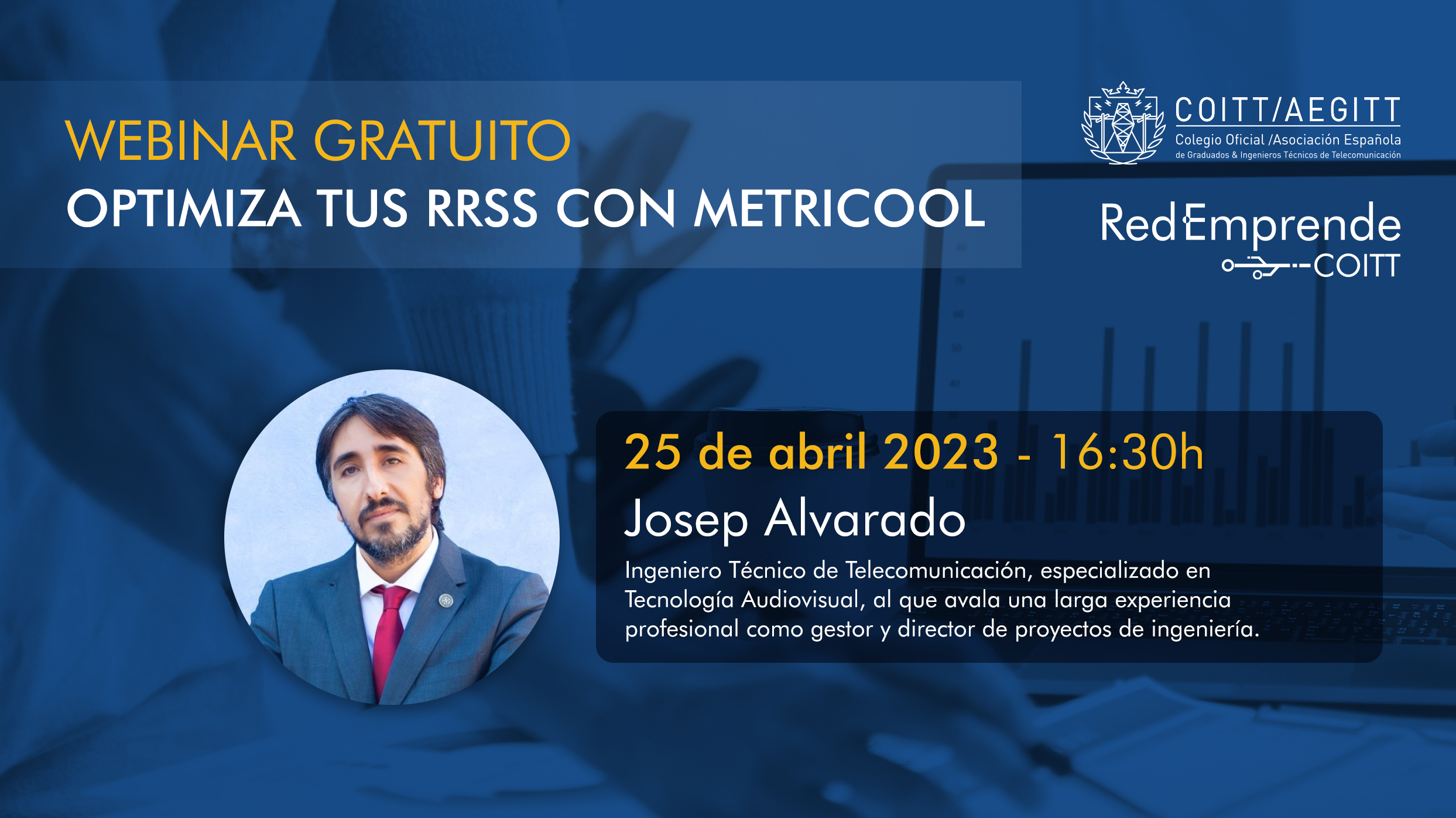 Webinar Red Emprende: Optimiza tus rrss con Metricool