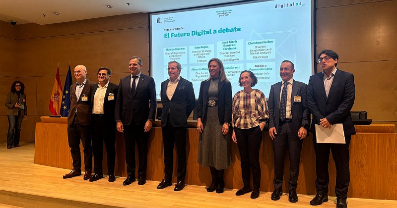 Debate sobre conectividad, regulación y salud en la Jornada “El Futuro Conectado de España” con la asistencia de COITT/AEGITT