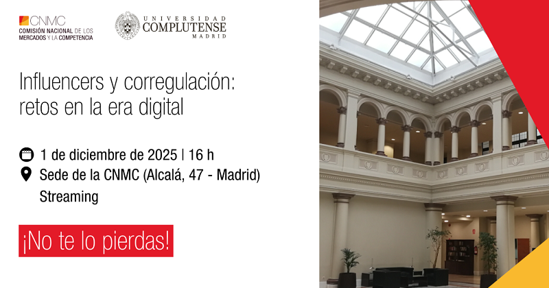 La CNMC analiza el impacto de los influencers en el ecosistema digital: claves regulatorias para un sector en plena transformación