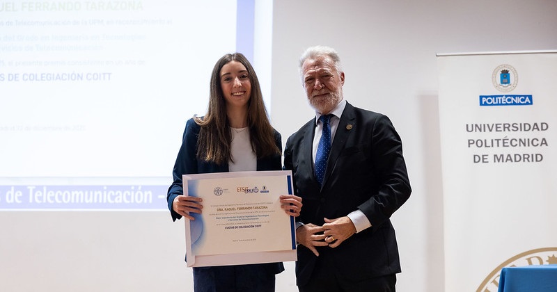 La excelencia académica en telecomunicaciones recibe su reconocimiento en la ETSIT-UPM